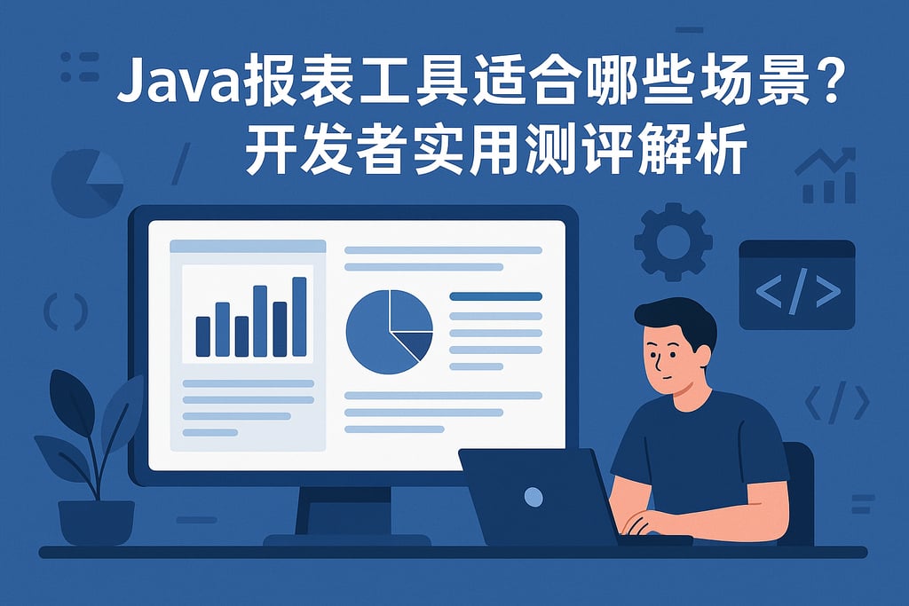 Java报表工具适合哪些场景？开发者实用测评解析