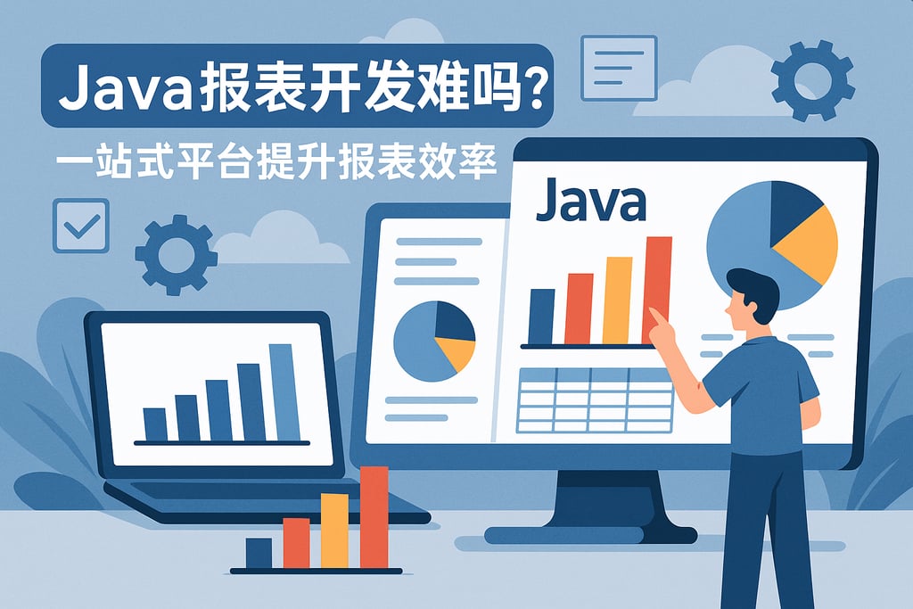 Java报表开发难吗？一站式平台提升报表效率