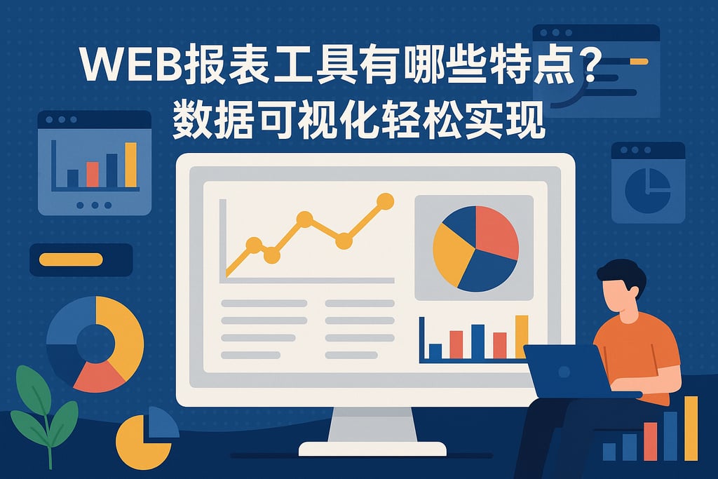 web报表工具有哪些特点？数据可视化轻松实现