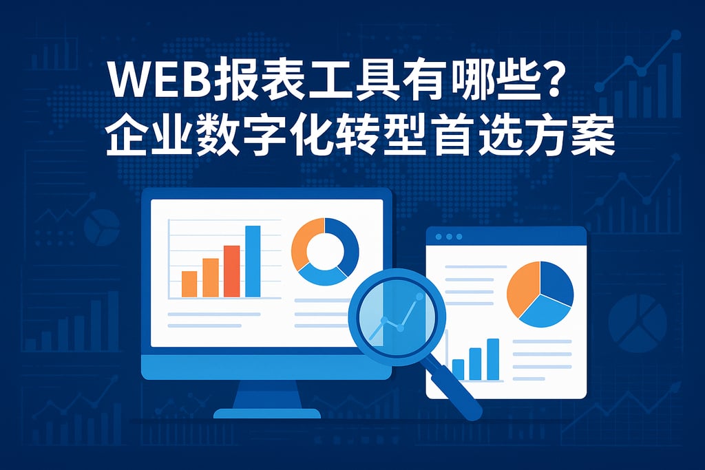 web报表工具有哪些？企业数字化转型首选方案