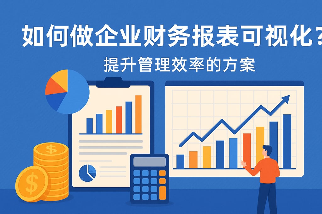 企业财务报表可视化怎么做？提升管理效率的方案