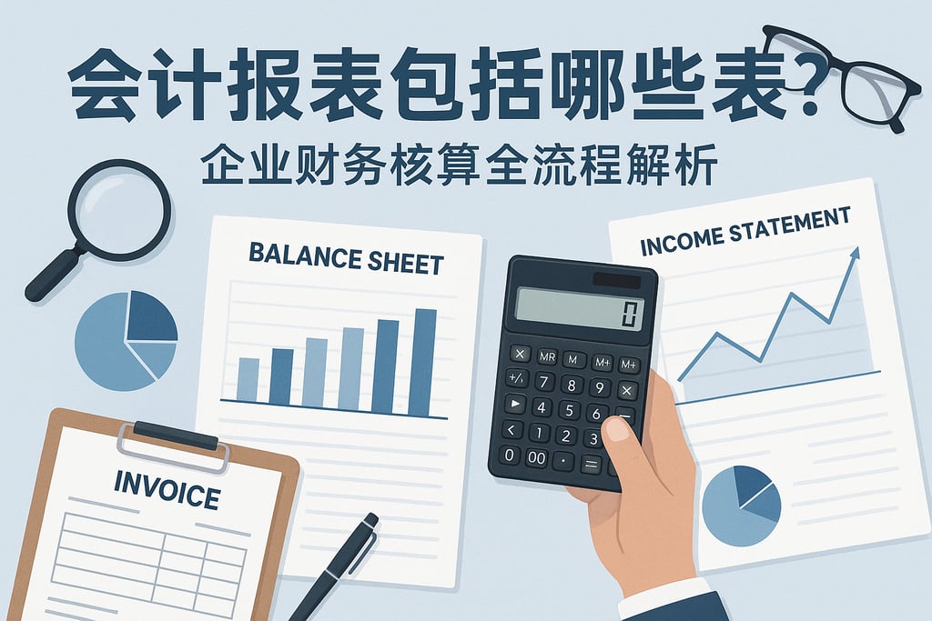 会计报表包括哪些表？企业财务核算全流程解析