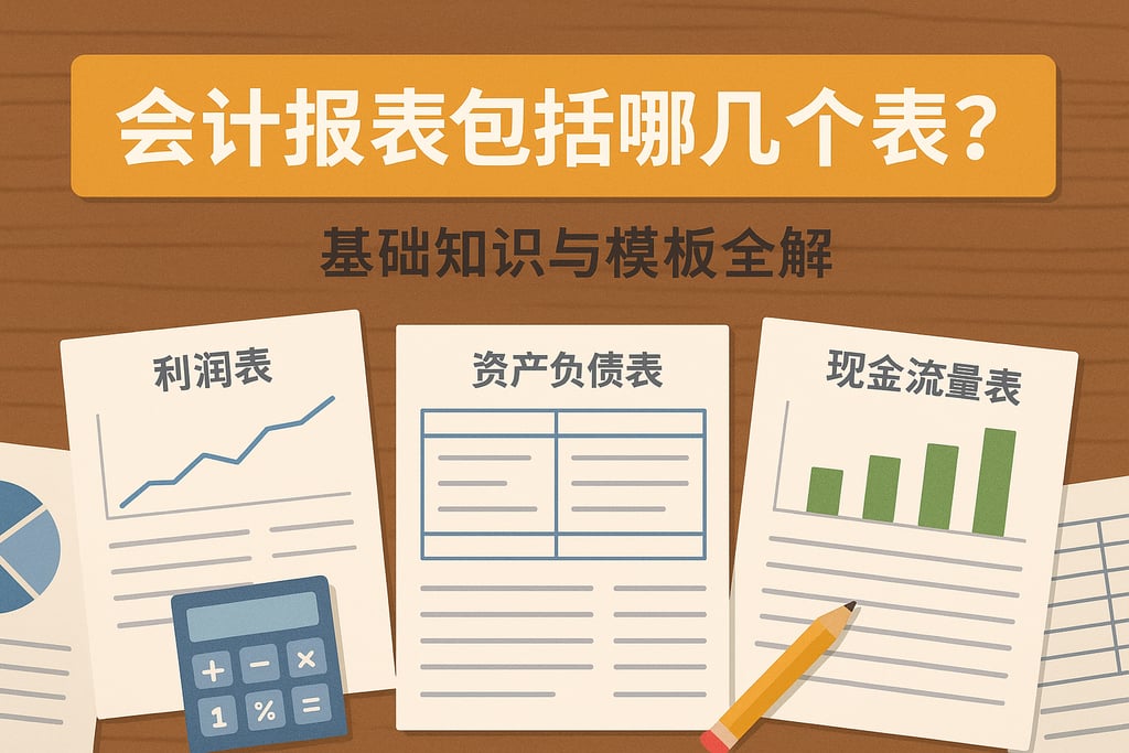 会计报表包括哪几个表？基础知识与模板全解