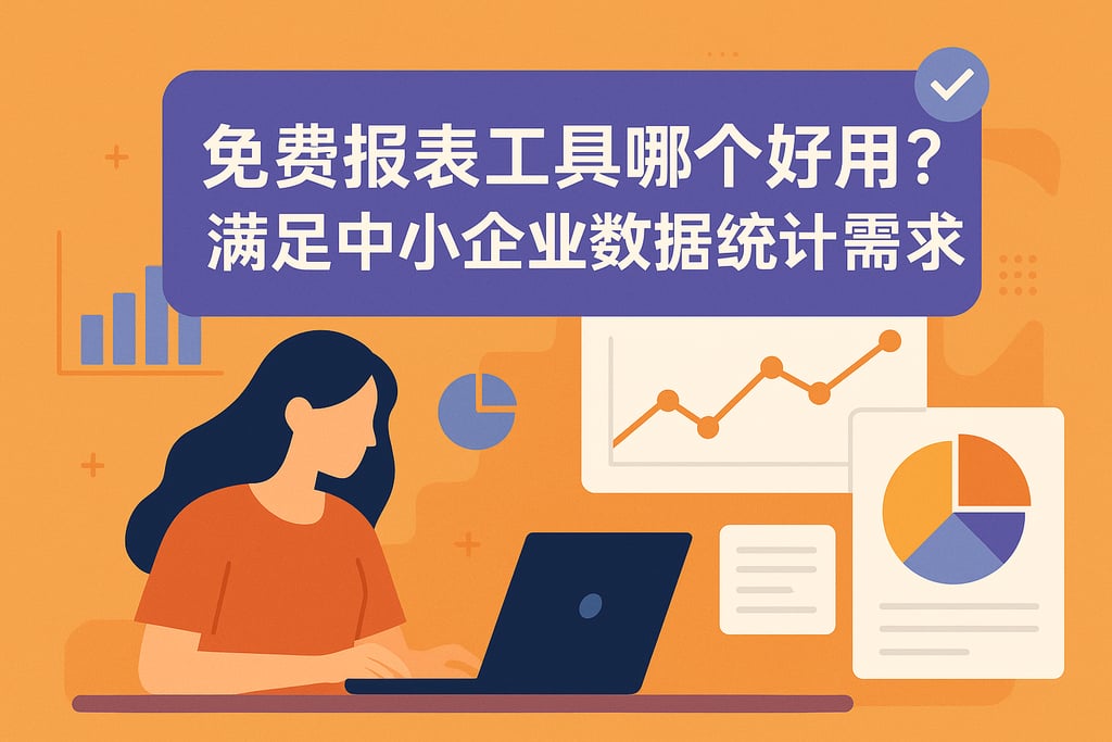 免费报表工具哪个好用？满足中小企业数据统计需求