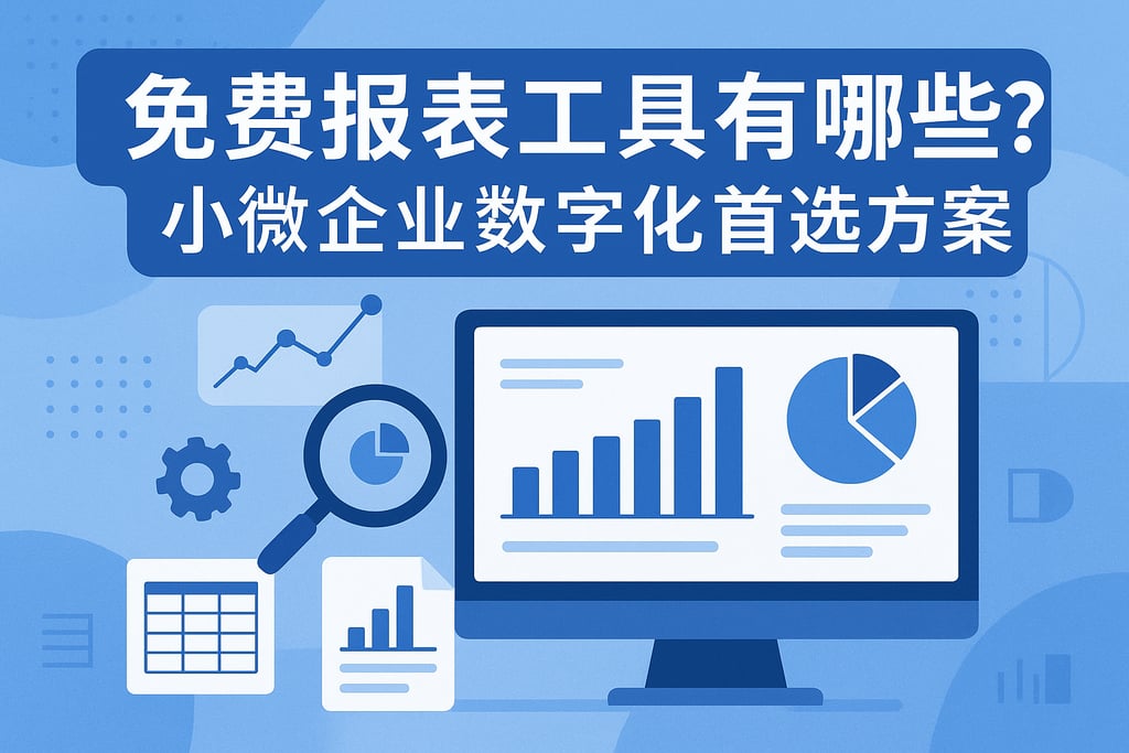 免费报表工具有哪些？小微企业数字化首选方案