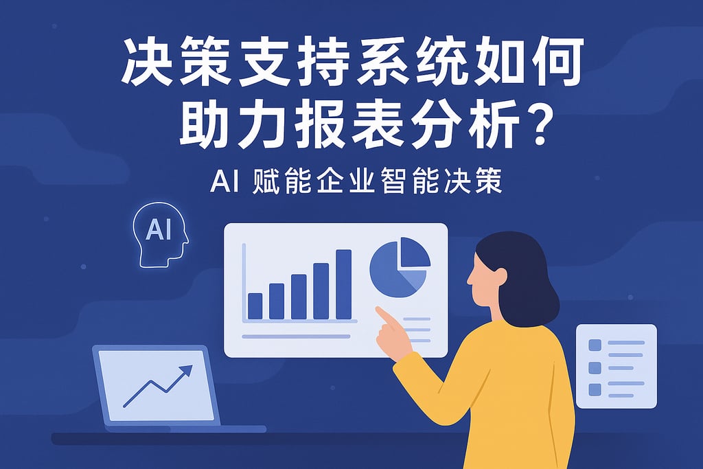 决策支持系统如何助力报表分析？AI赋能企业智能决策