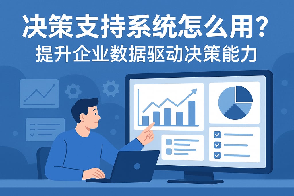 决策支持系统怎么用？提升企业数据驱动决策能力