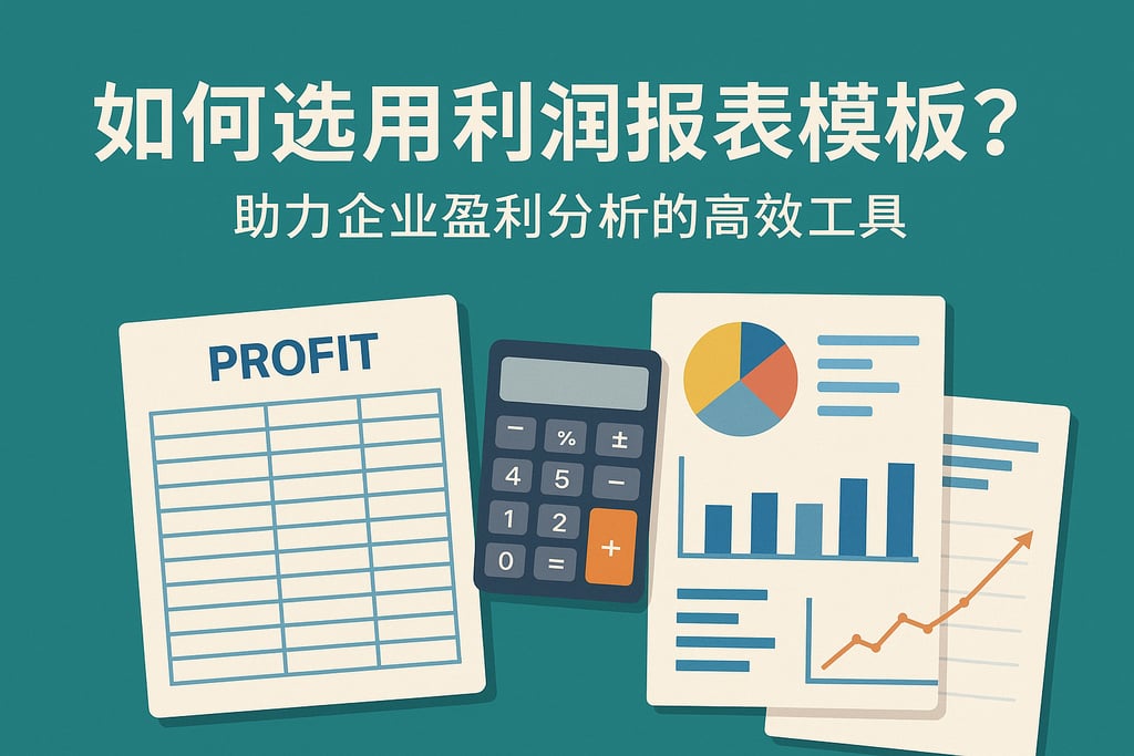 利润报表模板如何选用？助力企业盈利分析的高效工具