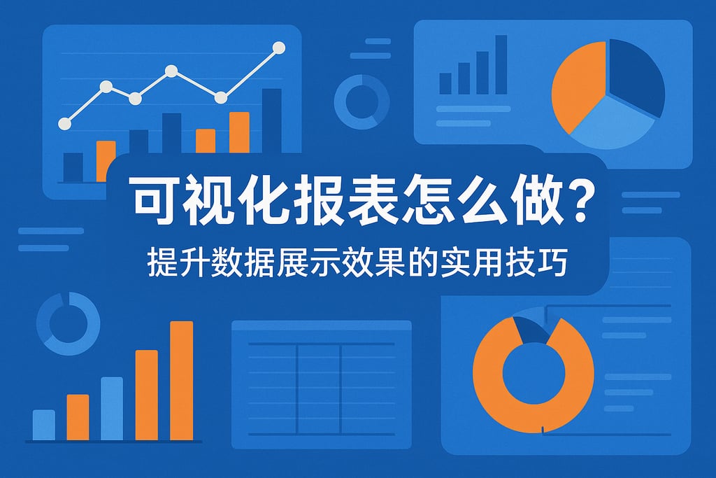 可视化报表怎么做？提升数据展示效果的实用技巧