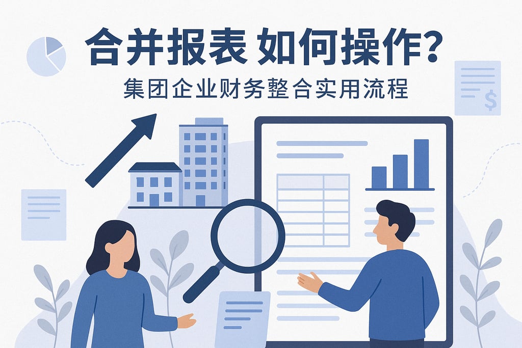 合并报表如何操作？集团企业财务整合实用流程