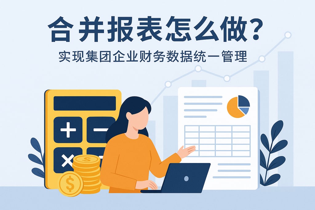 合并报表怎么做？实现集团企业财务数据统一管理