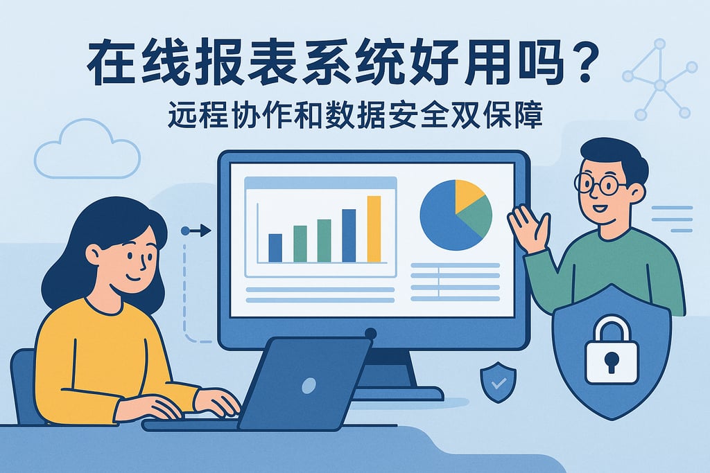 在线报表系统好用吗？远程协作与数据安全双保障