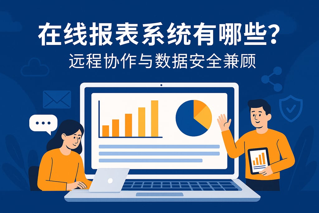 在线报表系统有哪些？远程协作与数据安全全兼顾