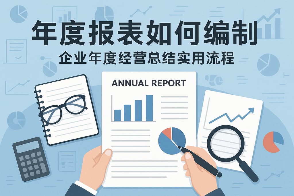 年度报表如何编制？企业年度经营总结实用流程