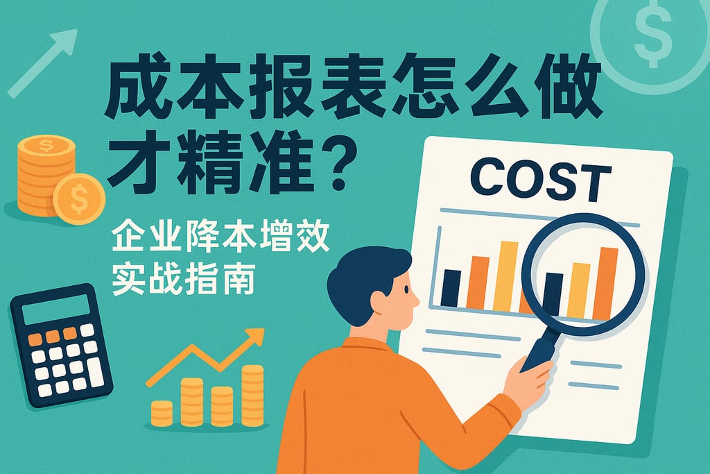 成本报表怎么做才精准？企业降本增效实战指南