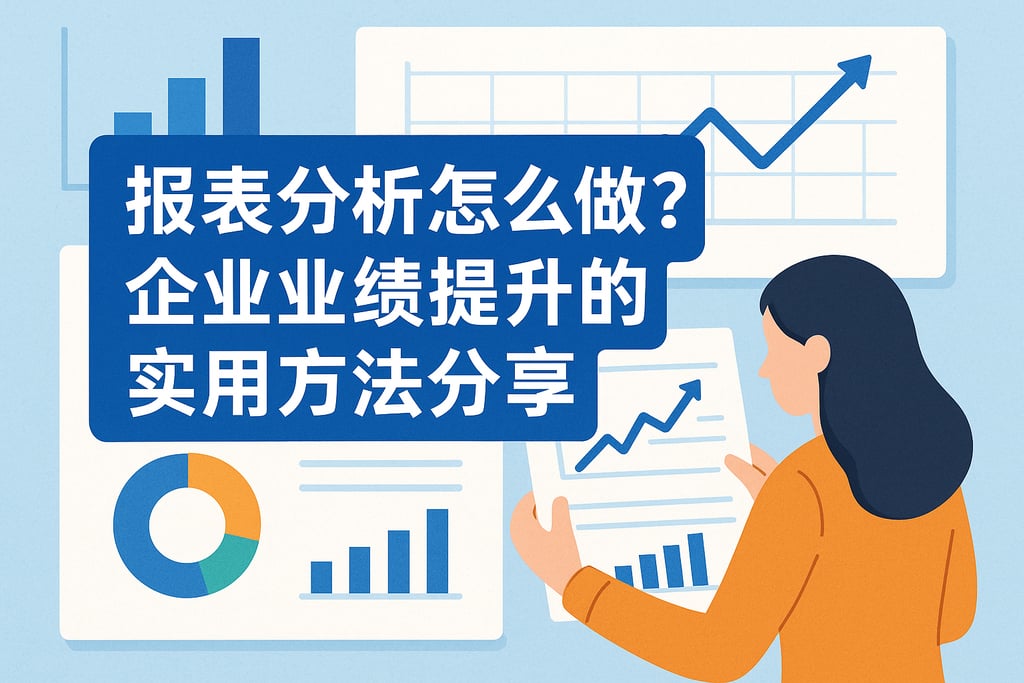 报表分析怎么做？企业业绩提升的实用方法分享