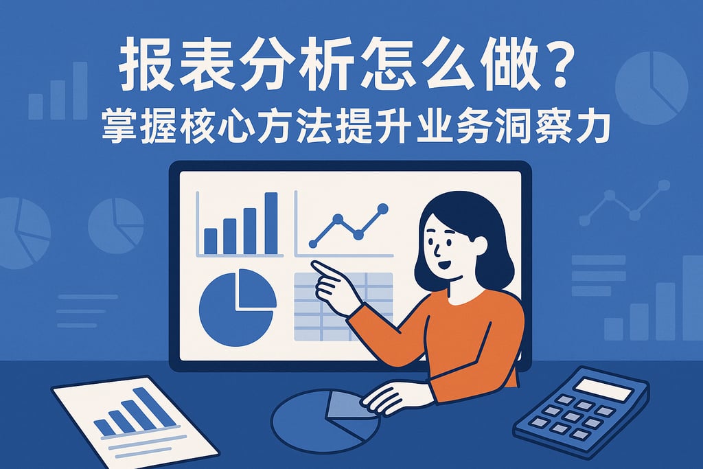报表分析怎么做？掌握核心方法提升业务洞察力