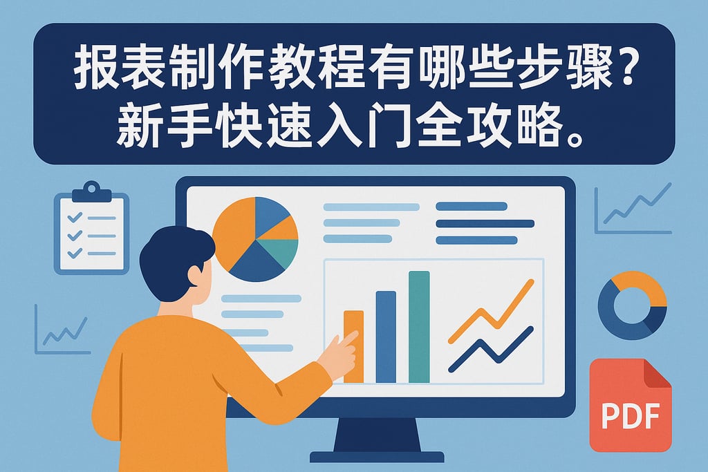 报表制作教程有哪些步骤？新手快速入门全攻略。