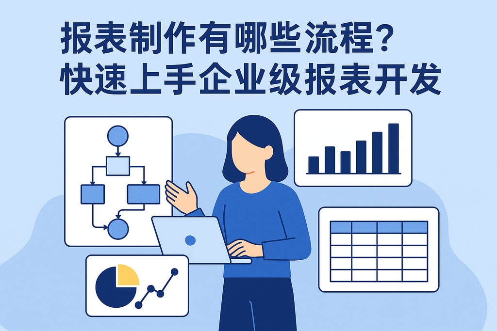 报表制作有哪些流程？快速上手企业级报表开发