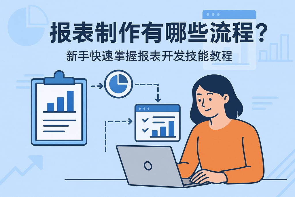 报表制作有哪些流程？新手快速掌握报表开发技能教程