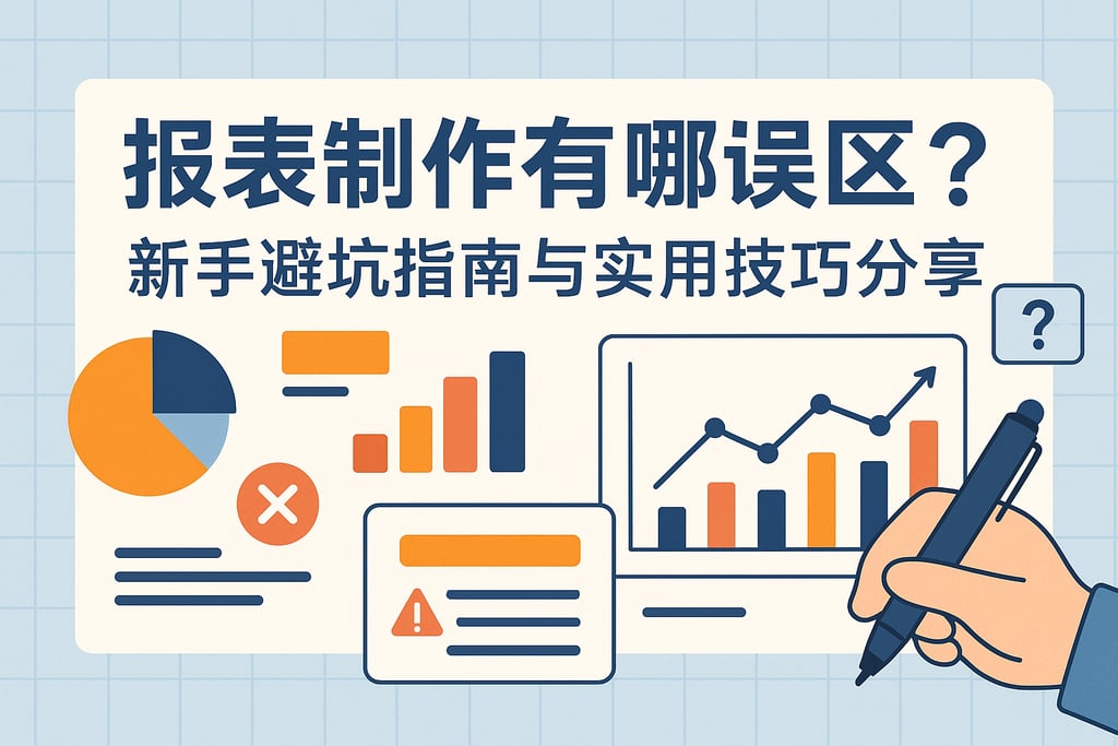 报表制作有哪些误区？新手避坑指南与实用技巧分享