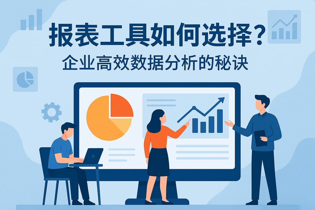 报表工具如何选择？企业高效数据分析的秘诀