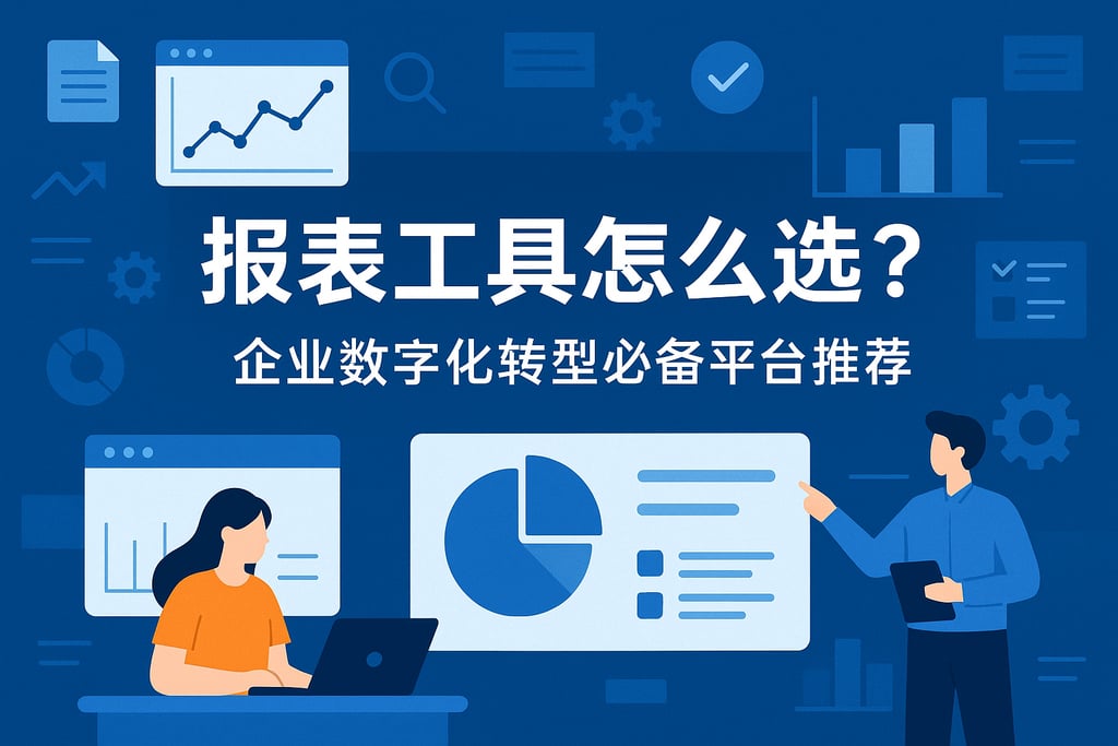 报表工具怎么选？企业数字化转型必备平台推荐