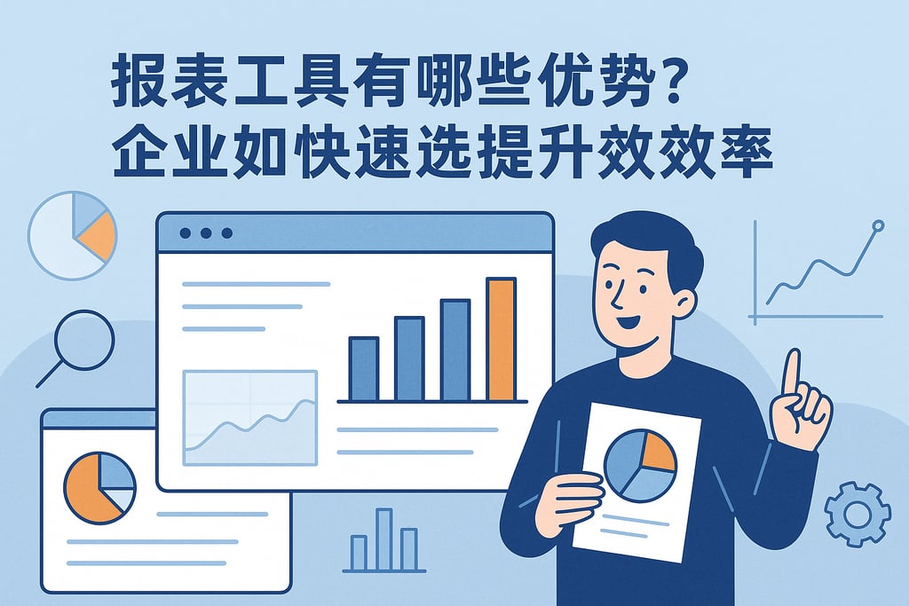 报表工具有哪些优势？企业如何快速选型提升效率