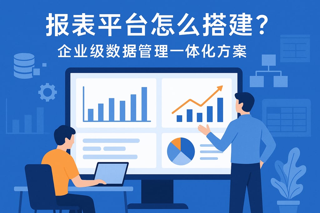 报表平台怎么搭建？企业级数据管理一体化方案