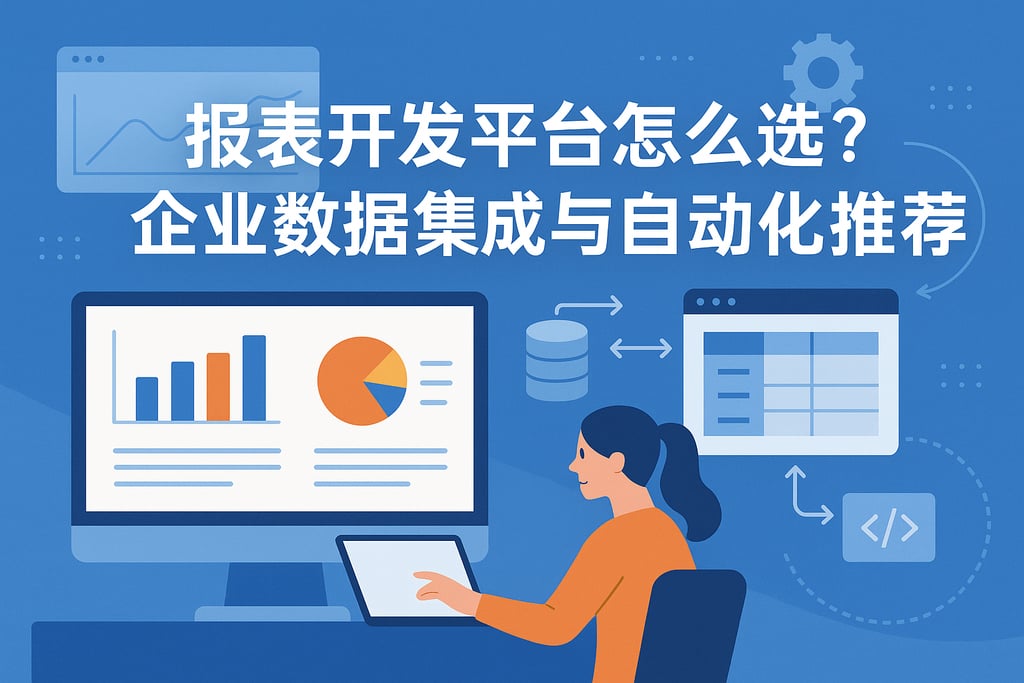 报表开发平台怎么选？企业数据集成与自动化推荐