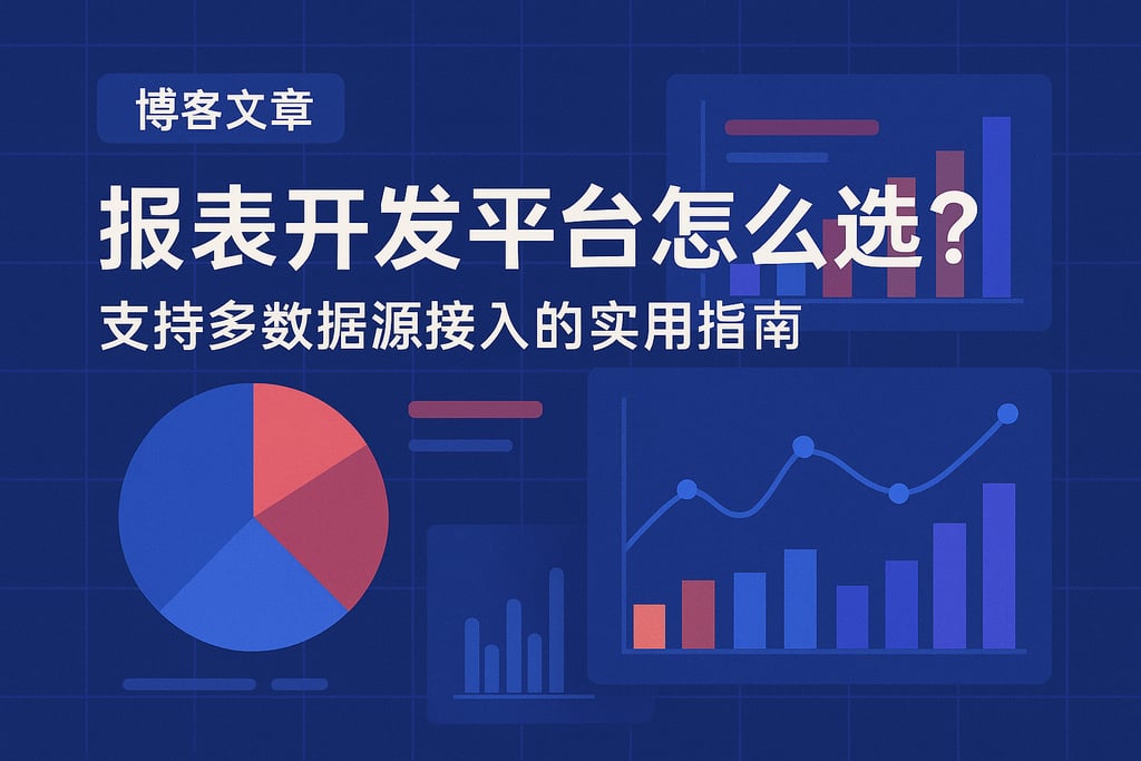 报表开发平台怎么选？支持多数据源接入的实用指南