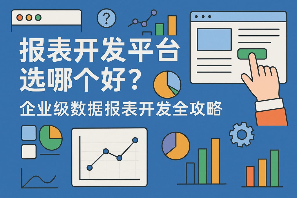 报表开发平台选哪个好？企业级数据报表开发全攻略