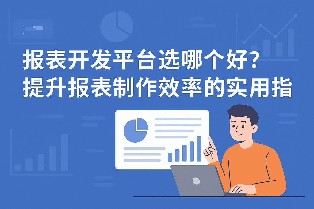 报表开发平台选哪个好？提升报表制作效率的实用指南
