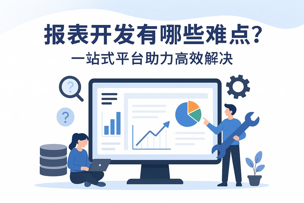 报表开发有哪些难点？一站式平台助力高效解决