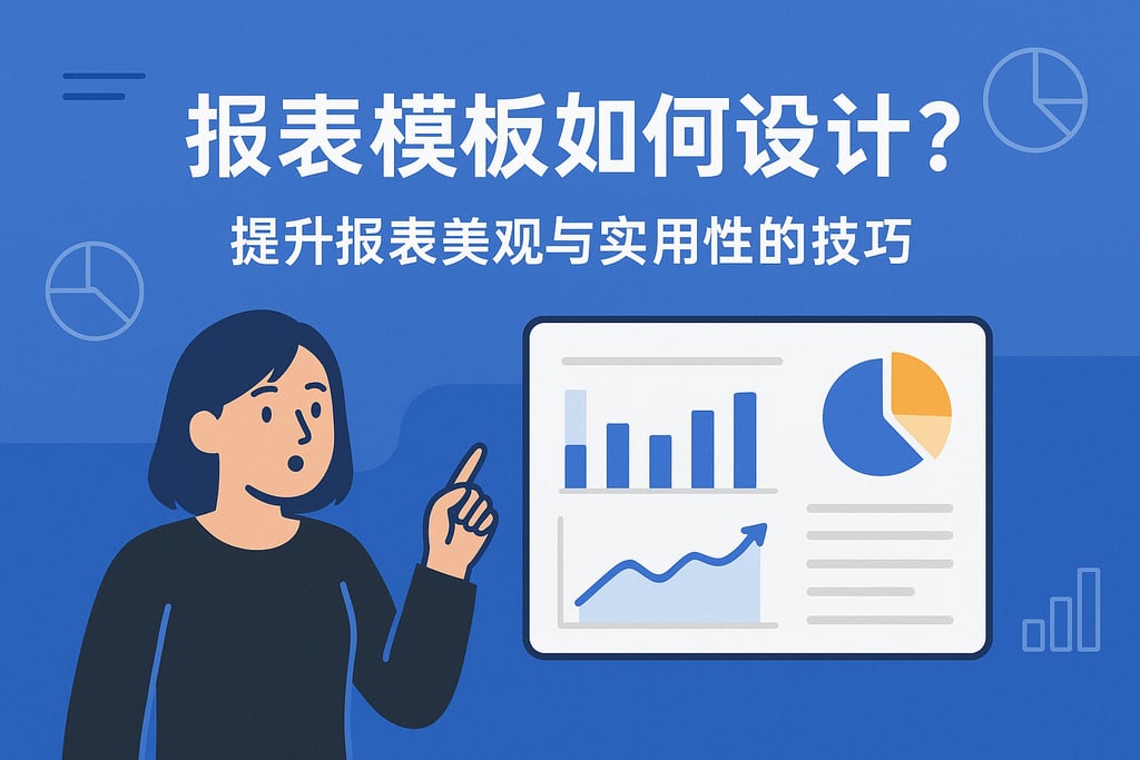 报表模板如何设计？提升报表美观与实用性的技巧