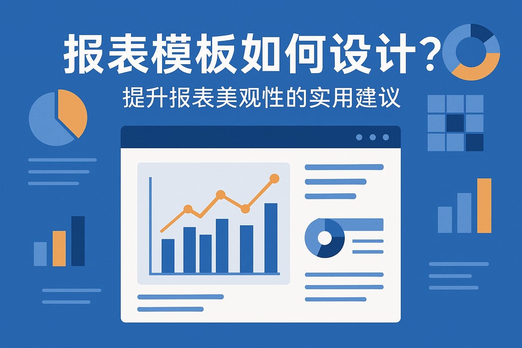 报表模板如何设计？提升报表美观性的实用建议