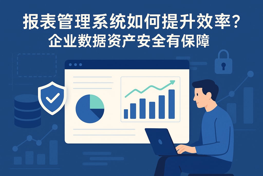 报表管理系统如何提升效率？企业数据资产安全有保障