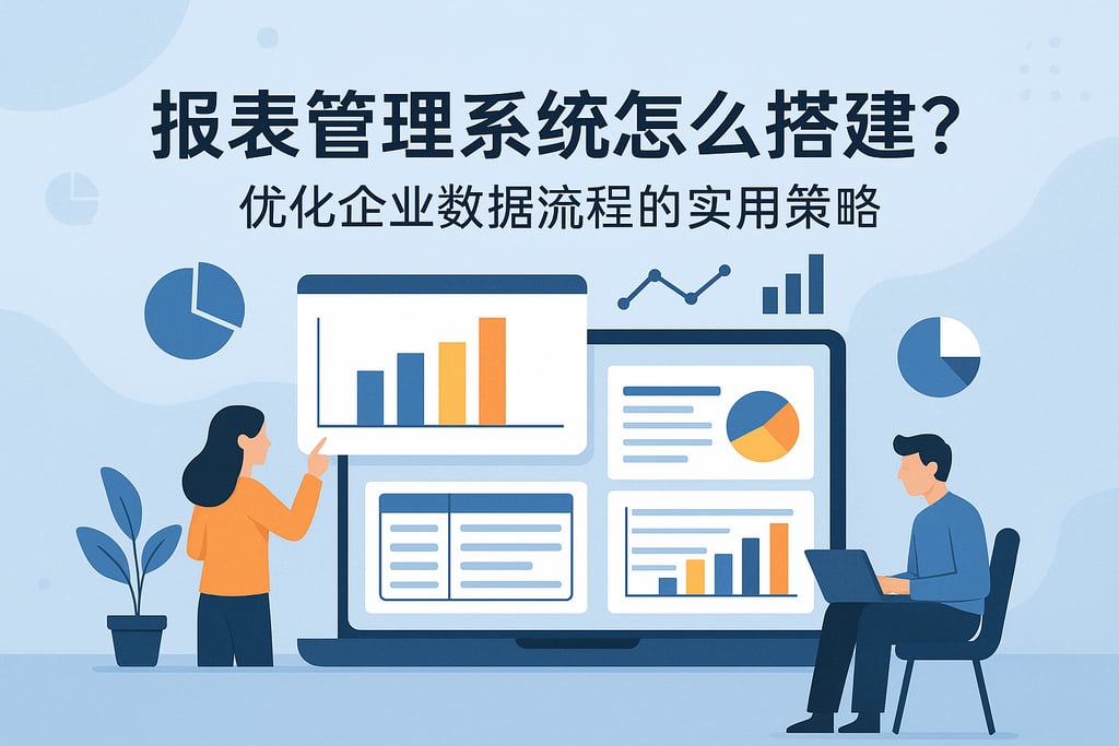 报表管理系统怎么搭建？优化企业数据流程的实用策略