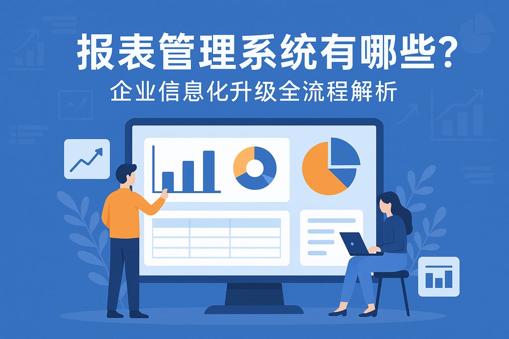 报表管理系统有哪些？企业信息化升级全流程解析