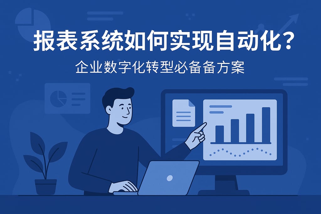 报表系统如何实现自动化？企业数字化转型必备方案
