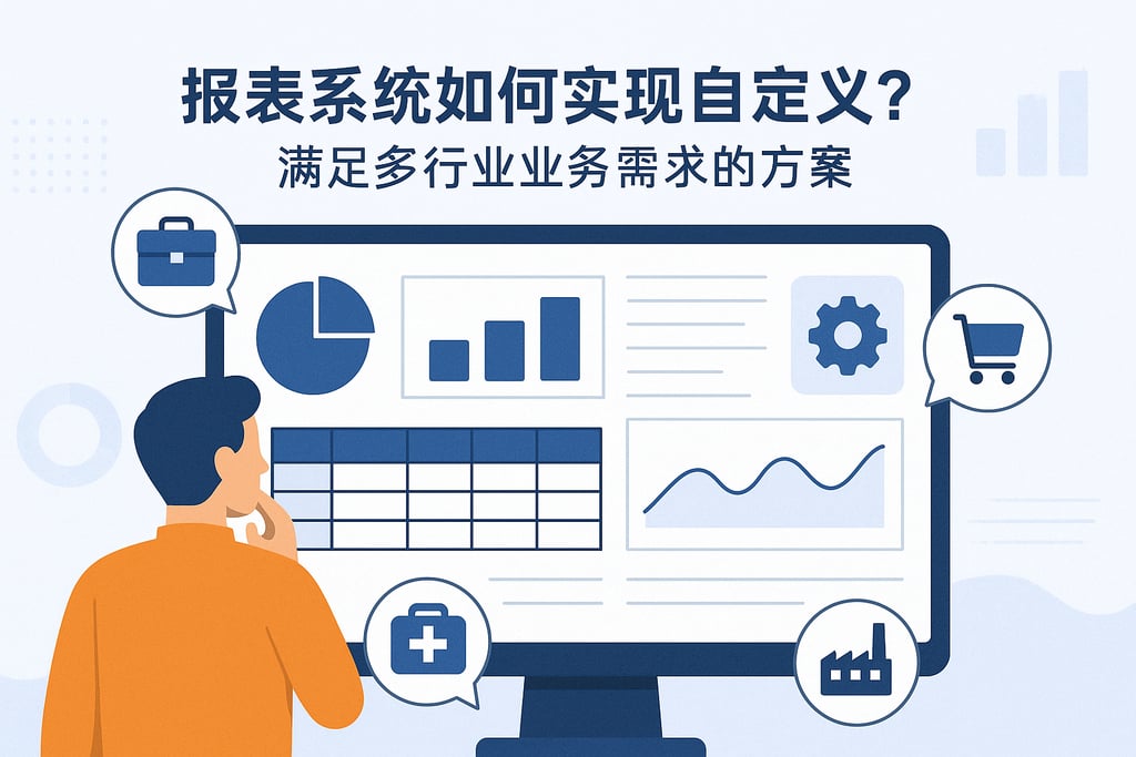 报表系统如何实现自定义？满足多行业业务需求的方案