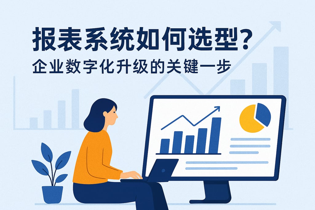 报表系统如何选型？企业数字化升级的关键一步