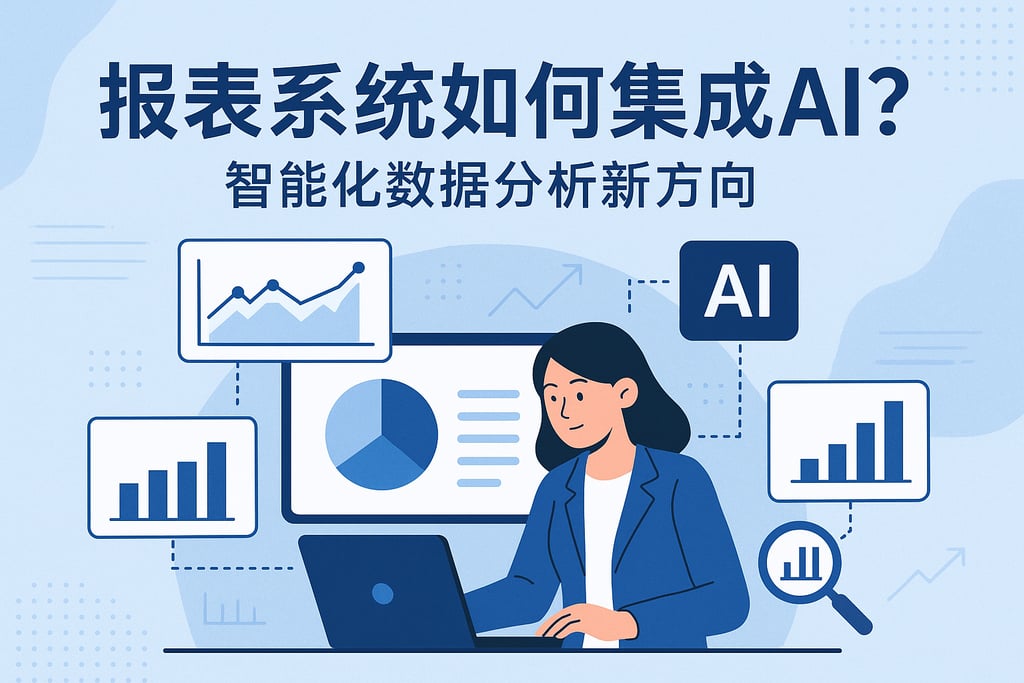报表系统如何集成AI？智能化数据分析新方向。