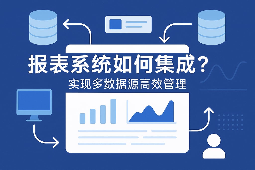 报表系统如何集成？实现多数据源高效管理