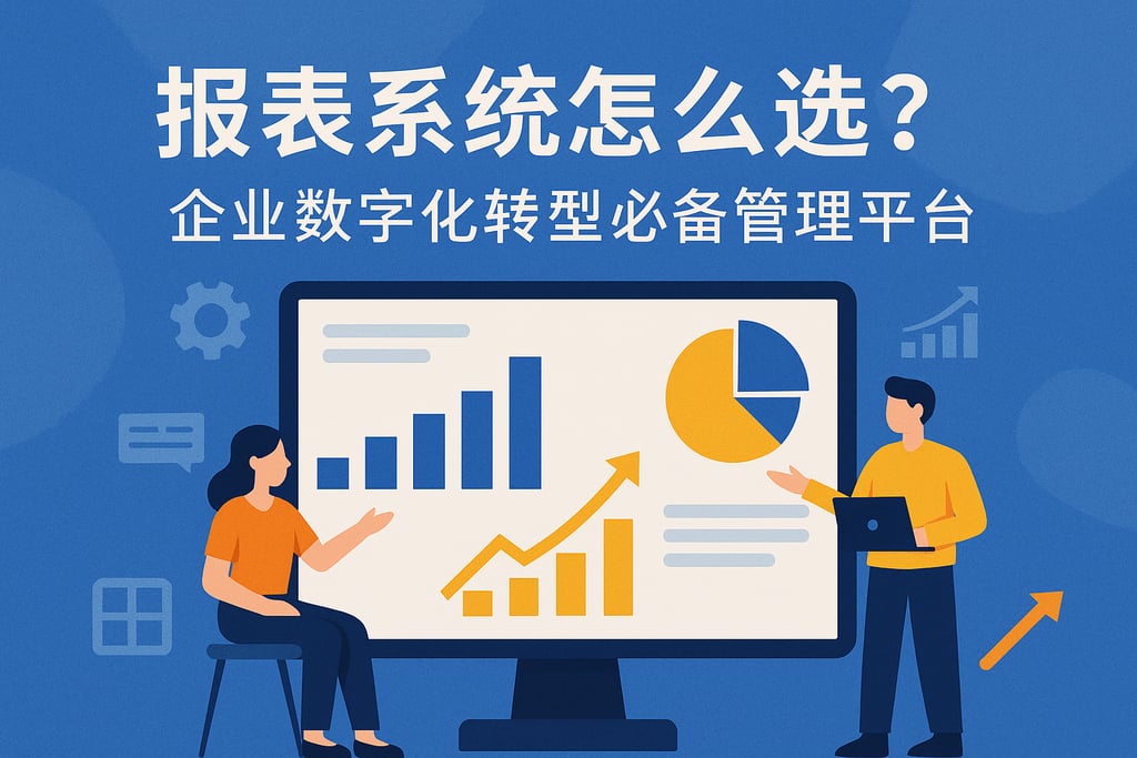 报表系统怎么选？企业数字化转型必备管理平台