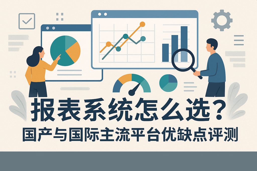 报表系统怎么选？国产与国际主流平台优缺点评测