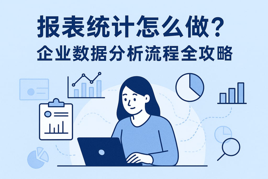 报表统计怎么做？企业数据分析流程全攻略