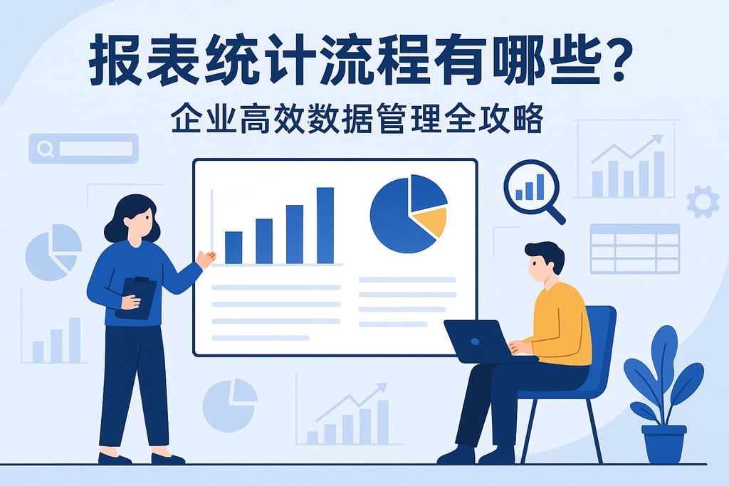 报表统计流程有哪些？企业高效数据管理全攻略