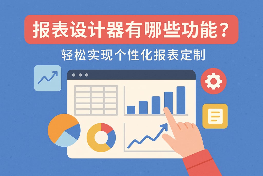 报表设计器有哪些功能？轻松实现个性化报表定制