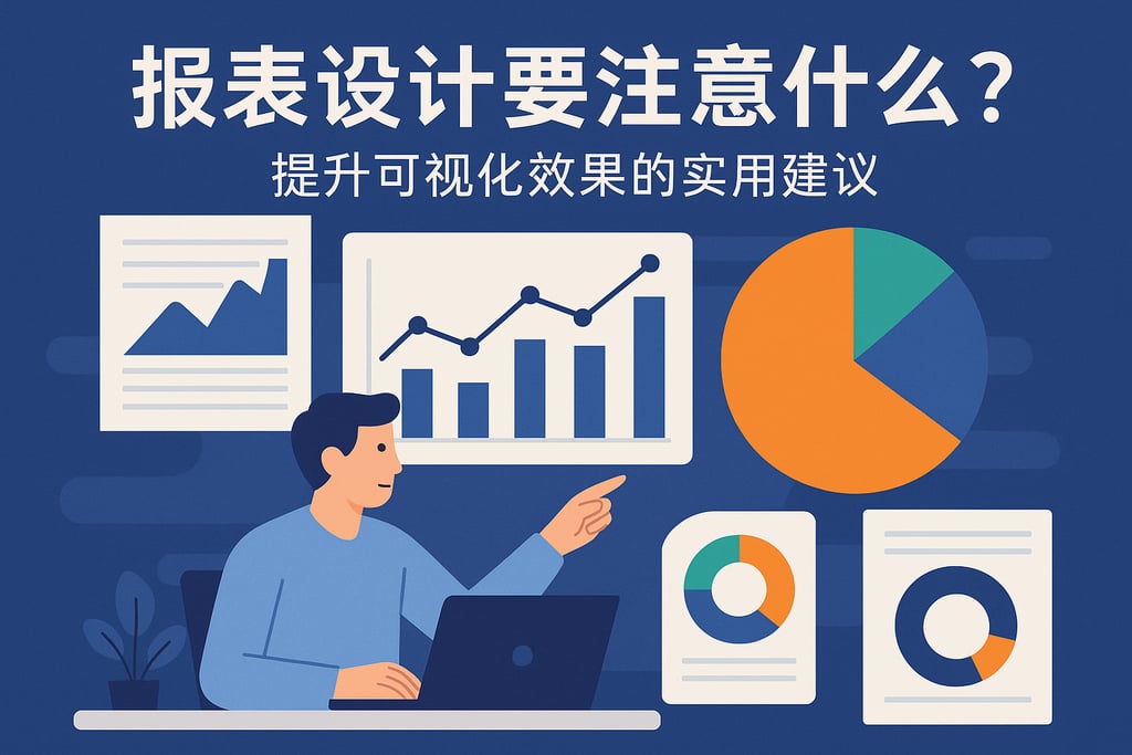报表设计要注意什么？提升可视化效果的实用建议